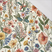 PASTEL FLOWERS WZ. 34 - Single Jersey