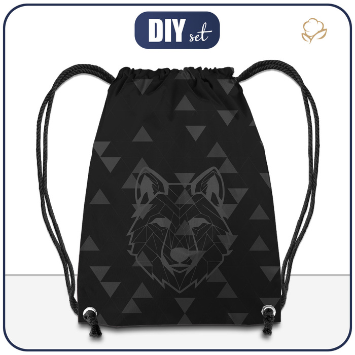 GYM BAG - GRAY WOLF- small