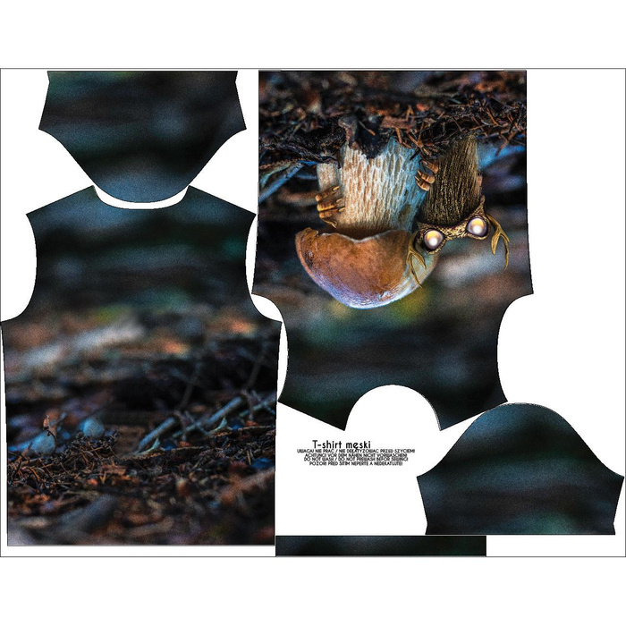 MEN’S T-SHIRT - BOROWIEC BEAST - sewing set S