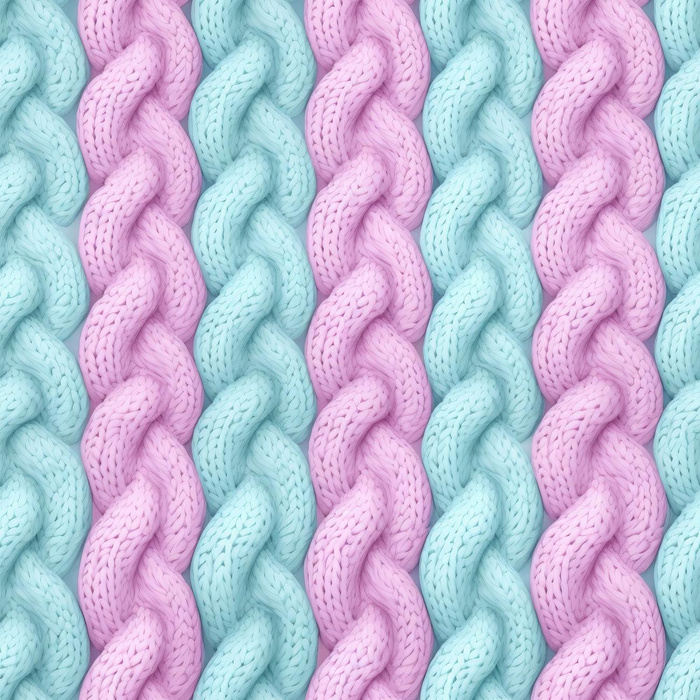 IMITATION PASTEL SWEATER M. 4- Polster- Velours