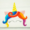 UNICORN / rainbow - panel single jersey TE210