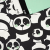 PANDAS / mint - Nylon fabric PUMI