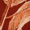 FALLING LEAVES / red - viscose + linen