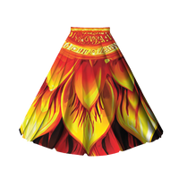 SUNNY FLOWER - skirt panel "MAXI" - Viscose jersey