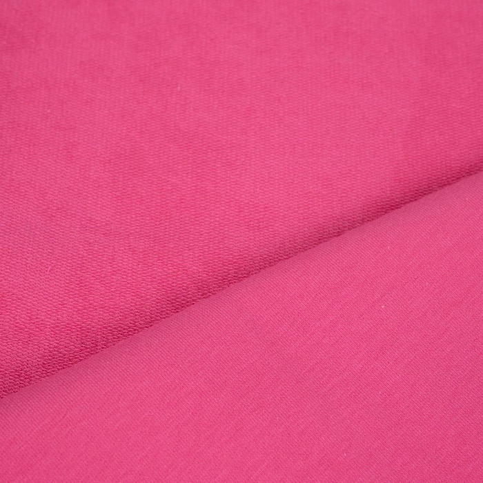 D-04 PINK - looped knitwear with elastan