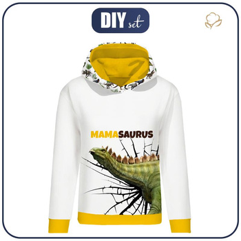 CLASSIC DAMEN HOODIE (POLA) - MAMASAURUS - Sommersweat