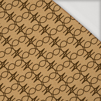 GEOMETRIC MINIMAL WZ. 6 - Jersey wiskozowy
