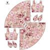 KLEID "ISABELLE" -WATERCOLOR FLOWERS MS. 6 - Nähset XS