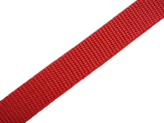Webbing tape 15mm - red