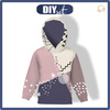 KID'S HOODIE (ALEX) - COLOR BLOCK pat. 2 - sewing set