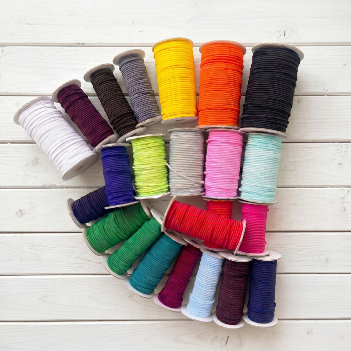 Round Elastic Ø 3mm - Choice of colors