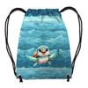 GYM BAG - TURTLE (SEA ANIMALS pat. 1) - big