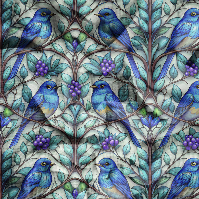 Stained Glass wz. 33 - Cotton muslin