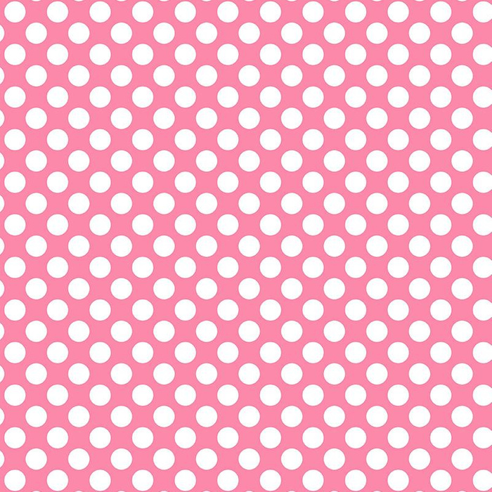 WEIßE TUPFEN / rosa - bio single jerset mit Elastan Sommersweat