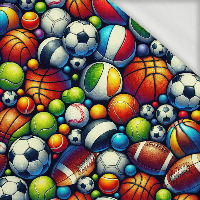 NEON BALLS WZ.1 - teplákovina s elastanem ITY