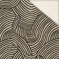 RETRO GEOMETRIC WZ. 20 - Linen 100%
