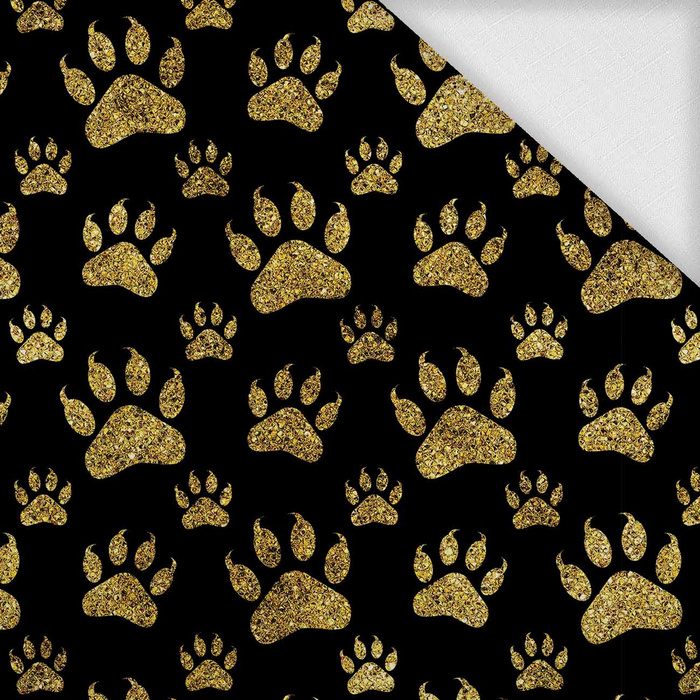 Black & Gold Glamour wz.8 - Slub Weave