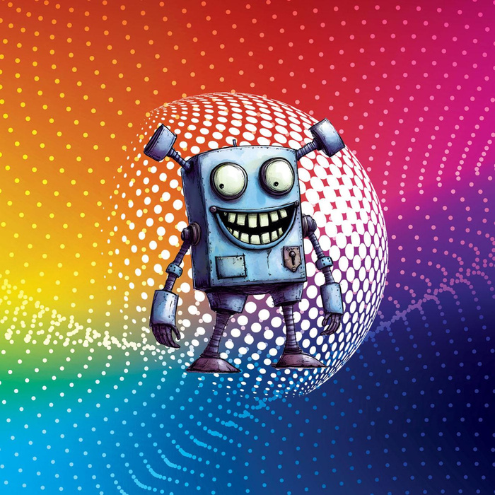 ROBOT WZ.11 - panel (60cm x 50cm) looped knit