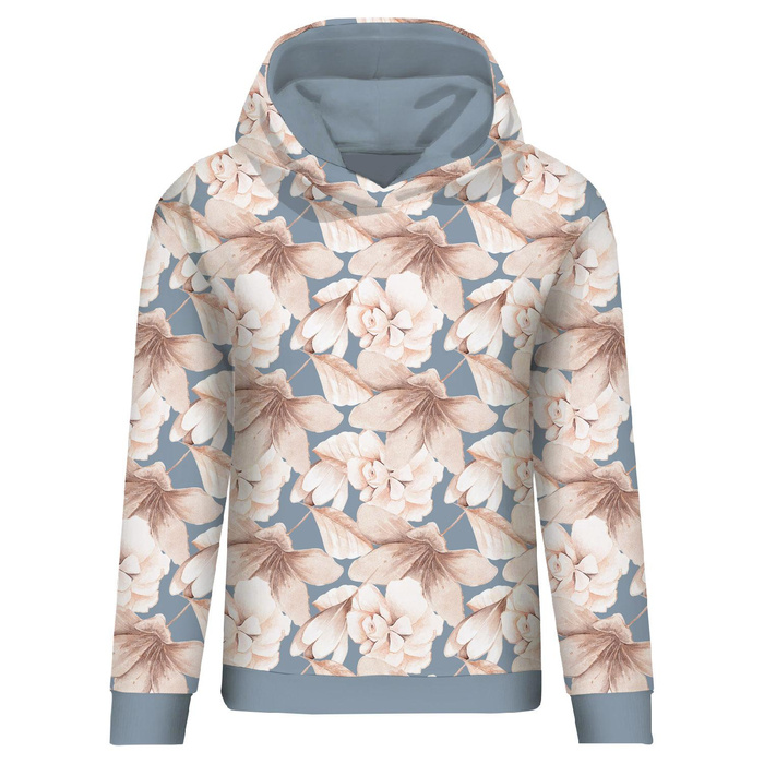 RETRO FLOWERS pat. 2 - Cotton muslin