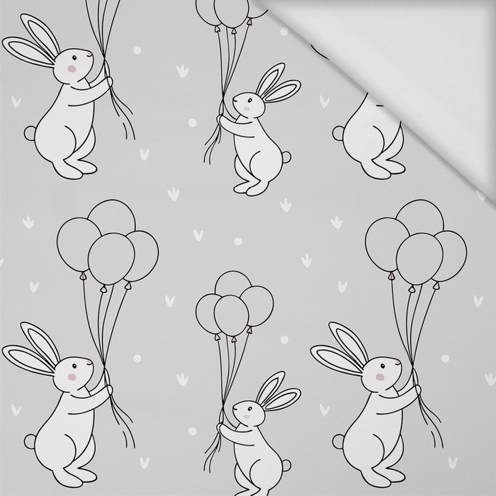 HAPPY BUNNY WZ. 7 - Viskose Jersey