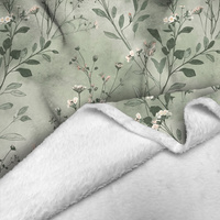 PASTEL FLOWERS WZ. 27 - Minky-Plüsch