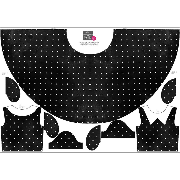 KINDER KLEID "MIA" - WEDNESDAY M. 14 - Nähset