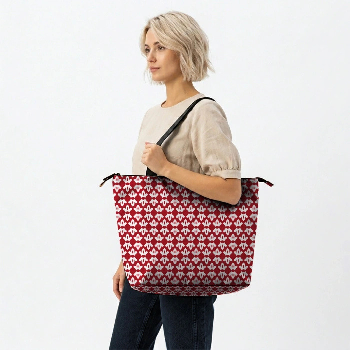 GEOMETRIC MINIMAL WZ. 8 - Minky plush