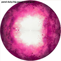 SPECKS (fuchsia) - big circle skirt panel