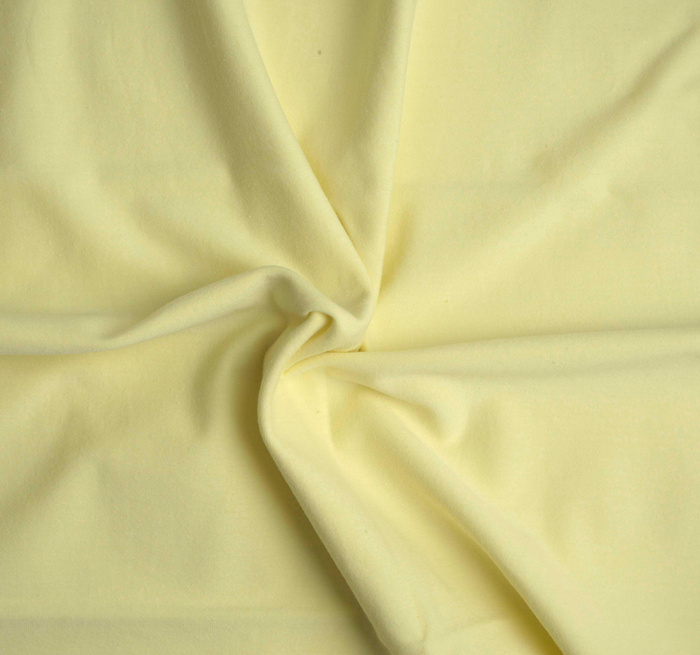Single Jersey mit Elasthan TE210 - BUTTER YELLOW (D-173)