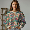 PAISLEY wz.19 - looped knit fabric
