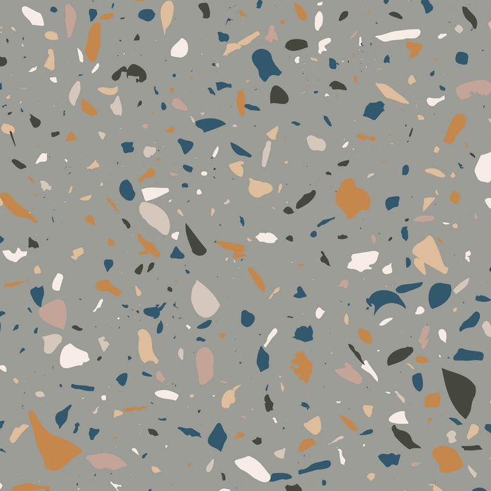 TERRAZZO VZ. 8 - tkanina bawełniana