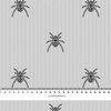 SPIDERS / NIGHT CALL / white - Waterproof woven fabric