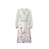 Zavinovací šaty "BIANCA" (M) - FLOWERS wz.10 - Sada šití