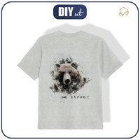 KINDER T-SHIRT- BE STRONG 128/134