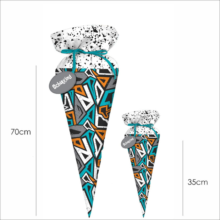 First Grade Candy Cone - GRAFFITI - sewing set