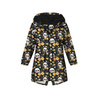 KIDS PARKA (ARIEL) - PANDY / FLOWERS - sewing set (98/104)