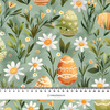 HAPPY EASTER WZ.3 - Woven Fabric for tablecloths