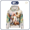 BLUZA DAMSKA (POLA) CLASSIC Z KAPTUREM - TRAVEL TIME WZ. 3 - zestaw do uszycia XXXL