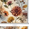 AUTUMN FLOWERS WZ. 27 - Cotton drill
