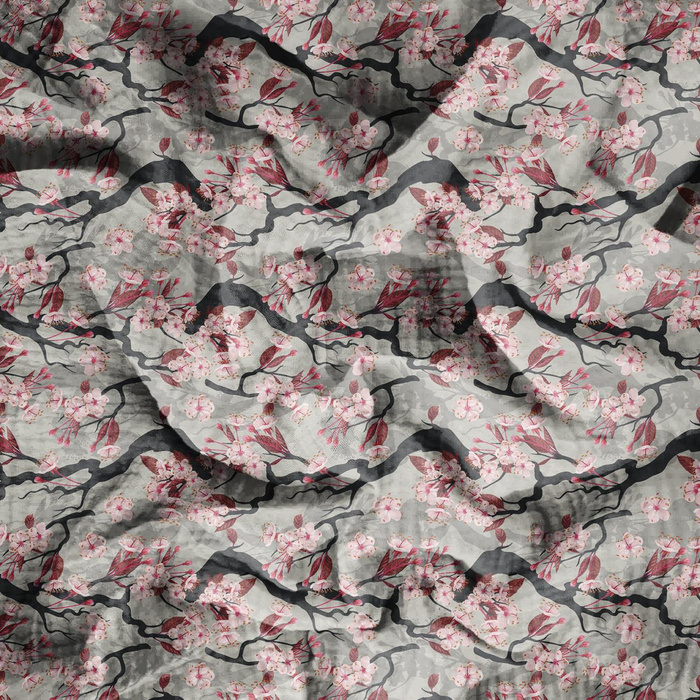 CHERRY BLOSSOM - Cotton muslin