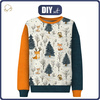 KINDER SWEATSHIRT (NOE) - WINTER ANIMALS M.2 - Nähset (86/92)