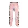 Children's tracksuit (MILAN) - HEART / SPOTTS - sewing set (98/104)