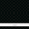 GOLDEN STITCH / BLACK - looped knit fabric with elastane