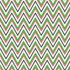 BIG ZIGZAG / green - single jersey with elastane