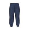 KID'S JOGGERS (ROBIN) - MELANGE NAVY - sewing set (134/140)