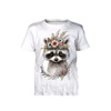 KID’S T-SHIRT - BABY RACCOON - sewing set (116/122)