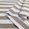 Rippjersey Uni - WEISS UND BEIGE