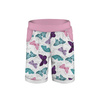 KID`S SHORTS (RIO) - BUTTERFLIES PAT. 5 - looped knit fabric (86/92)