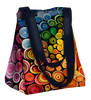 Torba XL z saszetką 2 w 1 - ABSTRACT CANVAS - zestaw do uszycia