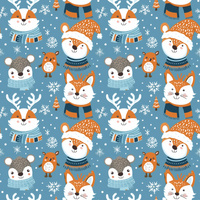 LET IS SNOW wz.3 - leichte Maschenware angeraut